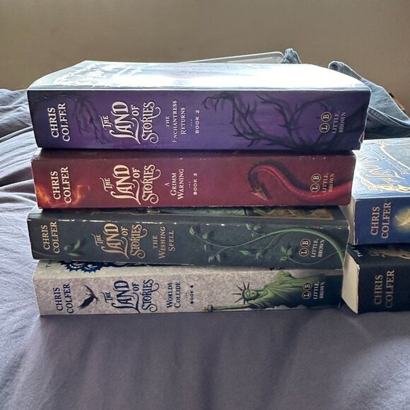 The Land of Stories Complete Set by Chris Colfer Books 1 to 6 Paperback GUC - Picture 3 of 10